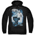 STAR TREK/CAPTAIN&#39;S CHAIR - ADULT PULLOVER HOODIE - BLACK