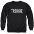 STAR TREK/TREKKIE - ADULT CREWNECK SWEATSHIRT - BLACK