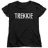 STAR TREK/TREKKIE - S/S WOMENS TEE - BLACK