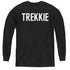 STAR TREK/TREKKIE - YOUTH LONG SLEEVE TEE - BLACK