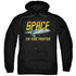 STAR TREK/SPACE - ADULT PULLOVER HOODIE - BLACK