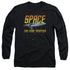 STAR TREK/SPACE - L/S ADULT 18/1 - BLACK