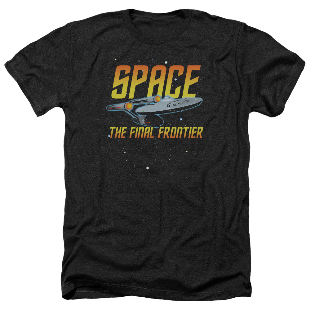 STAR TREK/SPACE - ADULT HEATHER - BLACK
