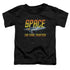 STAR TREK/SPACE - S/S TODDLER TEE - BLACK
