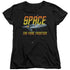 STAR TREK/SPACE - S/S WOMENS TEE - BLACK