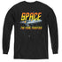 STAR TREK/SPACE - YOUTH LONG SLEEVE TEE - BLACK