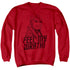 STAR TREK/MY WRATH - ADULT CREWNECK SWEATSHIRT - RED