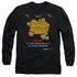 STAR TREK/TRIBBLE TROUBLE - L/S ADULT 18/1 - BLACK