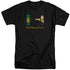 STAR TREK/KIRK PHASED FIRST - S/S ADULT TALL 18/1 - BLACK
