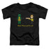 STAR TREK/KIRK PHASED FIRST - S/S TODDLER TEE - BLACK