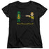 STAR TREK/KIRK PHASED FIRST - S/S WOMENS TEE - BLACK