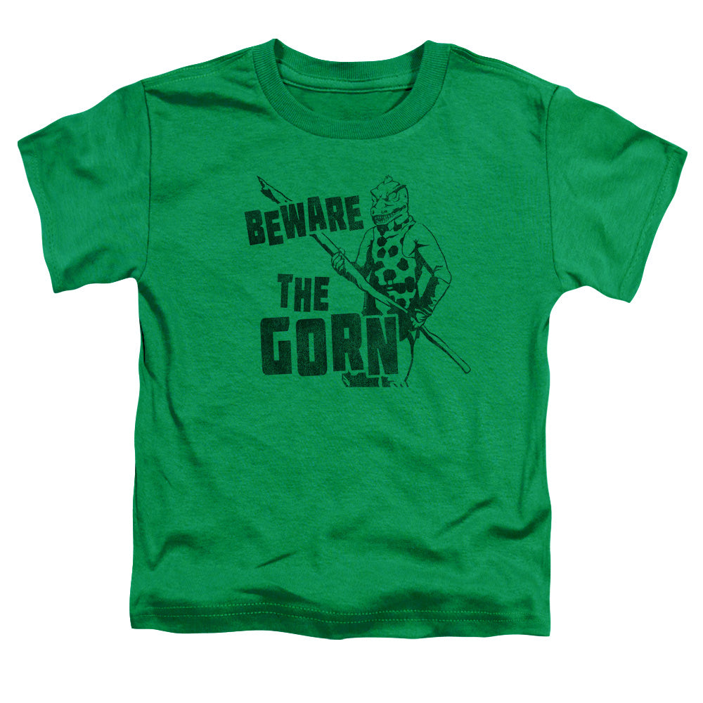 STAR TREK/BEWARE THE GORN - S/S TODDLER TEE - KELLY GREEN