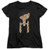STAR TREK/TRIBBLE TAKEOVER - S/S WOMENS TEE - BLACK