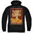 STAR TREK/TRIBBLES: THE MOVIE - ADULT PULLOVER HOODIE - BLACK