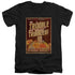 STAR TREK/TRIBBLES: THE MOVIE - S/S ADULT V-NECK 30/1 - BLACK