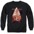 STAR TREK/TWOK POSTER - ADULT CREWNECK SWEATSHIRT - BLACK