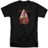 STAR TREK/TWOK POSTER - S/S ADULT TALL 18/1 - BLACK