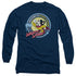 MIGHTY MOUSE/PLANET CHEESE - L/S ADULT 18/1 - NAVY