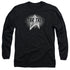 STAR TREK/GLOW LOGO - L/S ADULT 18/1 - BLACK