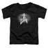 STAR TREK/GLOW LOGO - S/S TODDLER TEE - BLACK