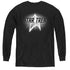 STAR TREK/GLOW LOGO - YOUTH LONG SLEEVE TEE - BLACK