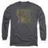 STAR TREK/SCHEMATIC LOGO - L/S ADULT 18/1 - CHARCOAL