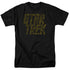 STAR TREK/DISTRESSED LOGO - S/S ADULT 18/1 - BLACK