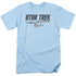 STAR TREK/ENTREPRISE LOGO - S/S ADULT 18/1 - LIGHT BLUE