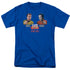 STAR TREK/KIRK VS KHAN - S/S ADULT 18/1 - ROYAL BLUE