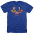STAR TREK/KIRK VS KHAN - ADULT HEATHER - ROYAL BLUE