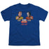 STAR TREK/KIRK VS KHAN - S/S YOUTH 18/1 - ROYAL BLUE