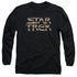 STAR TREK/FEEL THE STEEL - L/S ADULT 18/1 - BLACK