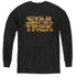 STAR TREK/FEEL THE STEEL - YOUTH LONG SLEEVE TEE - BLACK