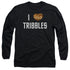 STAR TREK/I HEART TRIBBLES - L/S ADULT 18/1 - BLACK