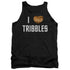 STAR TREK/I HEART TRIBBLES - ADULT TANK - BLACK