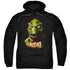 STAR TREK/GORN BUST - ADULT PULLOVER HOODIE - BLACK