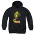 STAR TREK/GORN BUST - YOUTH PULLOVER HOODIE - BLACK