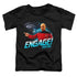 STAR TREK/ENGAGE - S/S TODDLER TEE - BLACK