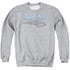 STAR TREK/DISTRESSED TNG - ADULT CREWNECK SWEATSHIRT - ATHLETIC HEATHER