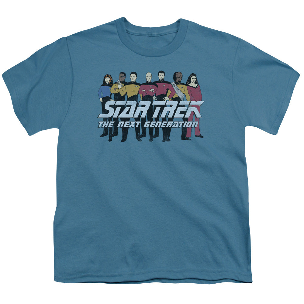STAR TREK/LINE UP - S/S YOUTH 18/1 - SLATE