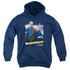 CSI/DO NOT CROSS - YOUTH PULLOVER HOODIE - NAVY