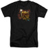 SURVIVOR/FIRES OUT - S/S ADULT TALL 18/1 - BLACK