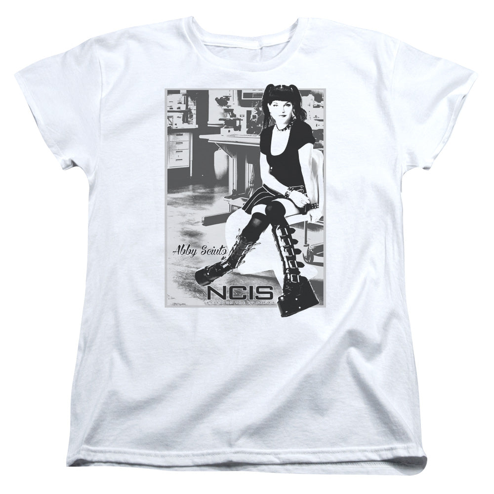 NCIS/RELAX - S/S WOMENS TEE - WHITE