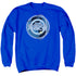 AMAZING RACE/AROUND THE GLOBE - ADULT CREWNECK SWEATSHIRT - ROYAL BLUE