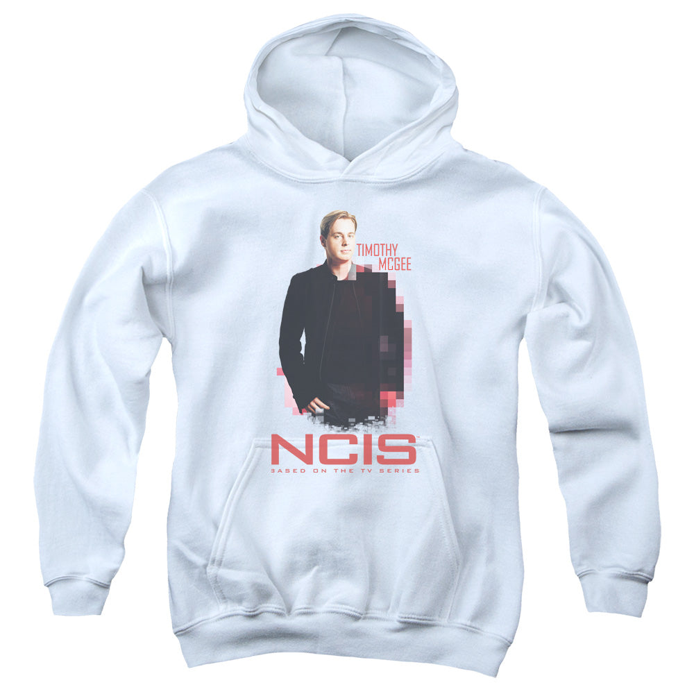 NCIS/PROBIE - YOUTH PULLOVER HOODIE - WHITE