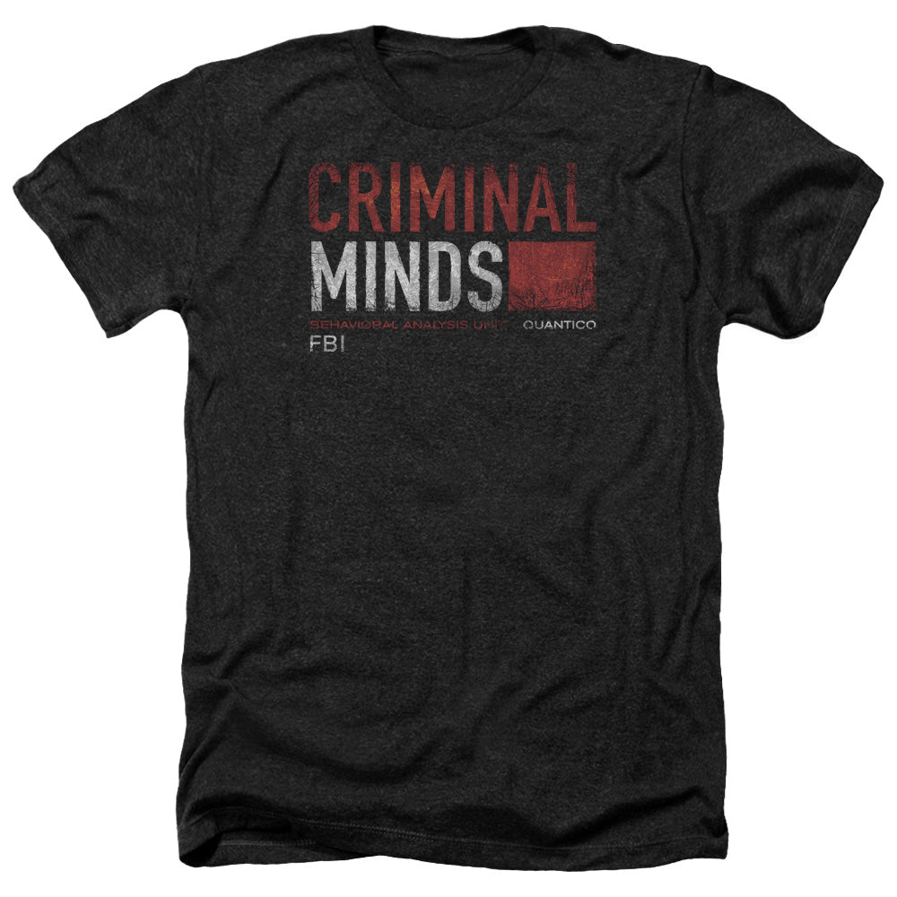 CRIMINAL MINDS/TITLE CARD - ADULT HEATHER - BLACK