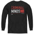 CRIMINAL MINDS/TITLE CARD - YOUTH LONG SLEEVE TEE - BLACK