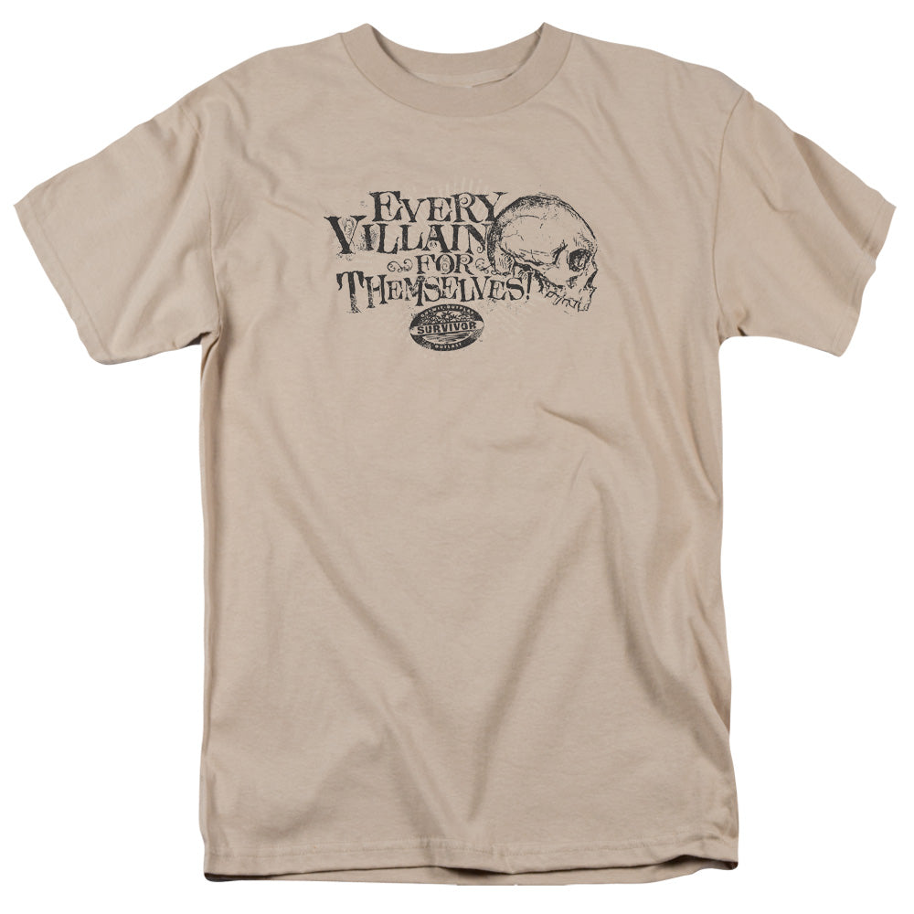 SURVIVOR/LONELY VILLAINS - S/S ADULT 18/1 - SAND