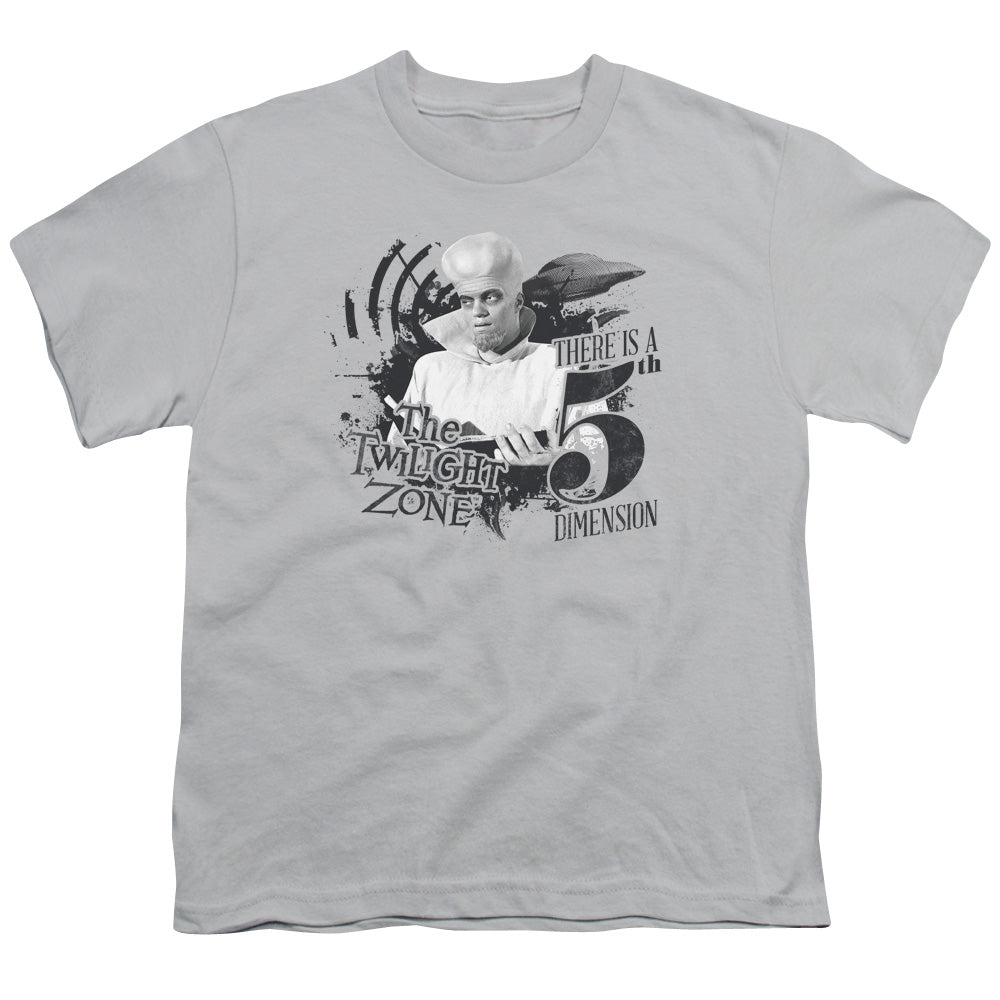TWILIGHT ZONE/INVADE - S/S YOUTH 18/1 - SILVER