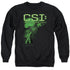 CSI/EVIDENCE - ADULT CREWNECK SWEATSHIRT - BLACK